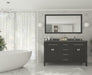 Laviva Wimbledon 60" Espresso Bathroom Vanity With Countertop - Laviva - Ambient Home