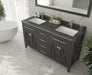 Laviva Wimbledon 60" Espresso Bathroom Vanity With Countertop - Laviva - Ambient Home