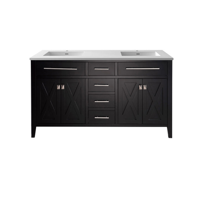 Laviva Wimbledon 60" Espresso Bathroom Vanity With Countertop - Laviva - Ambient Home