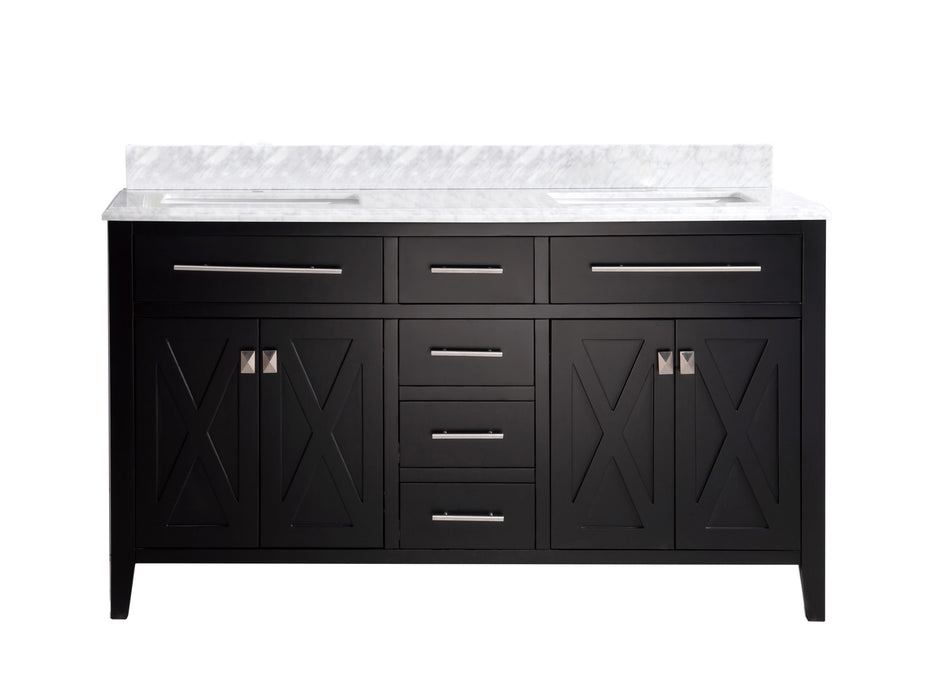 Laviva Wimbledon 60" Espresso Bathroom Vanity With Countertop - Laviva - Ambient Home