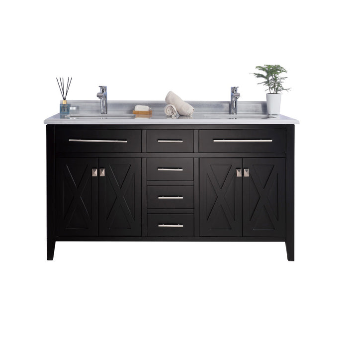 Laviva Wimbledon 60" Espresso Bathroom Vanity With Countertop - Laviva - Ambient Home