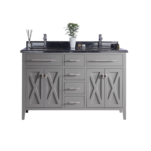 Laviva Wimbledon 60" Grey Bathroom Vanity With Countertop - Laviva - Ambient Home