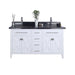Laviva Wimbledon 60" White Bathroom Vanity With Countertop - Laviva - Ambient Home