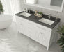 Laviva Wimbledon 60" White Bathroom Vanity With Countertop - Laviva - Ambient Home