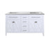 Laviva Wimbledon 60" White Bathroom Vanity With Countertop - Laviva - Ambient Home