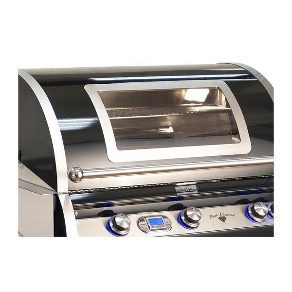 Fire Magic Echelon Black Diamond H790I 36-Inch Built-In Natural/Propane Gas Grill W/ One Infrared Burner, Magic View Window, Rotisserie, & Digital Thermometer - H790I-8L1N-W/H790I-8L1P-W - Fire Magic - Ambient Home