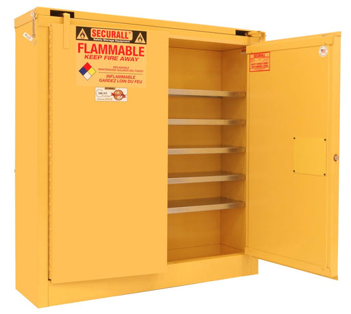 Securall  WMA324 - Wall Mountable Cabinet - 24 Gal. Self-Close, Self-Latch Safe-T-Door - Securall - Ambient Home