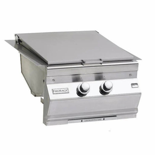 Fire Magic Grills Natural Gas / Propane Gas Classic 20 3/4 Inch Built-In Double Infrared Searing Station 3288K-1 / 3288K-1P - Fire Magic - Ambient Home