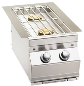 Fire Magic Aurora Built-In Natural Gas / Propane Gas Double Side Burner 3281L / 3281PL - Fire Magic - Ambient Home