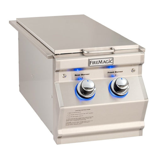 Fire Magic Aurora Built-In Natural Gas / Propane Gas Double Side Burner - 32817 / 32817P - Fire Magic - Ambient Home