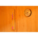 SunRay 4 Person Tiburon Traditional Steam Sauna (HL400SN) (79"H x 69"W x 63"D) - Sunray Saunas - Ambient Home