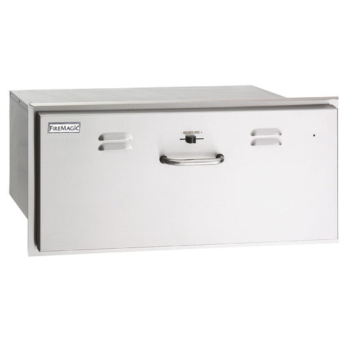 Fire Magic Select 30-Inch Built-In 110V Electric Stainless Steel Warming Drawer - 33830-SW - Fire Magic - Ambient Home