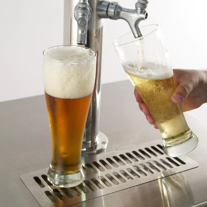 Fire Magic 24-Inch Left Hinge Outdoor Rated Dual Tap Kegerator - 3594-DL - Fire Magic - Ambient Home