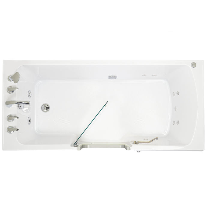 Ella's Bubble Laydown Hydro – Acrylic Walk In Bathtub (32″W x 72″L) - Ella's Bubbles - Ambient Home