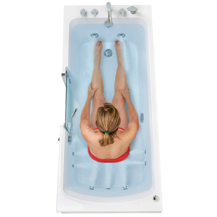 Ella's Bubble Laydown Hydro- Acrylic Walk In Bathtub (30″W x 60″L) - Ella's Bubbles - Ambient Home