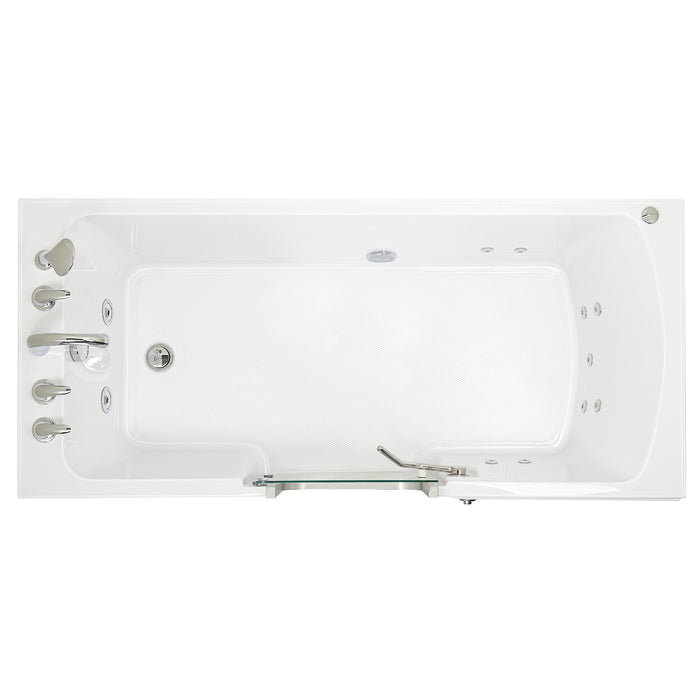 Ella's Bubble Laydown Hydro – Acrylic Walk In Bathtub (32″W x 72″L) - Ella's Bubbles - Ambient Home