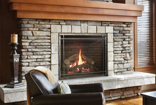 White Mountain Hearth 50" Rushmore See Through Direct Vent Gas Fireplace - White Mountain Hearth - Ambient Home