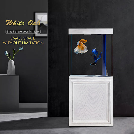 Aqua Dream 40 Gallon Tempered Glass Aquarium White Oak [AD-620-WO] - Aquadream - Ambient Home