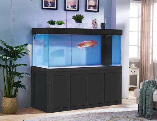 Aqua Dream 400 Gallon Tempered Glass Aquarium Black [AD-2320-BP] - Aquadream - Ambient Home