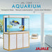 Aqua Dream 175 Gallon Tempered Glass Aquarium White and Gold [AD-1560-WT] - Aquadream - Ambient Home