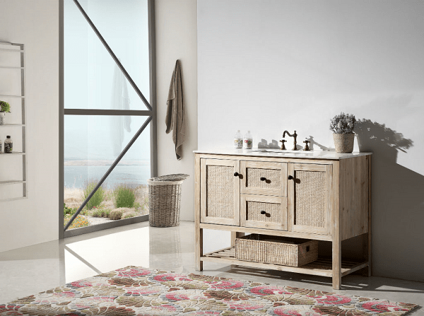Legion Furniture 48 Inch Solid Wood Vanity | WH5148 - Legion Furniture - Ambient Home