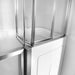 Aegis 4-fold 1/8” (3mm) Tempered Glass Shower Screen for Walk-In Tubs 44”x42” - Ella's Bubbles - Ambient Home