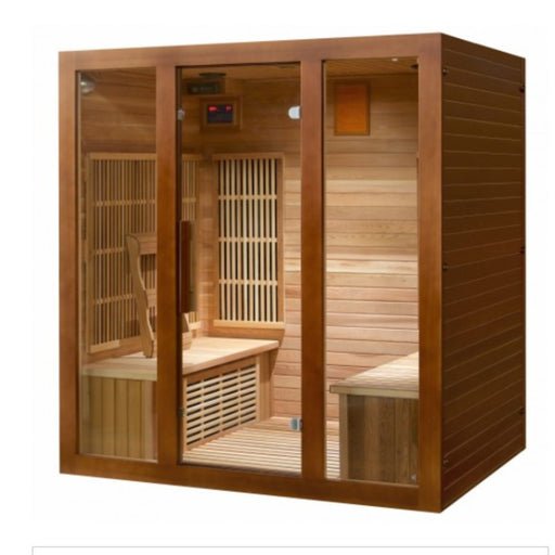 SunRay 4 Person Roslyn Sauna (HL400KS)(54"W X 72"L X76"H) - Sunray Saunas - Ambient Home