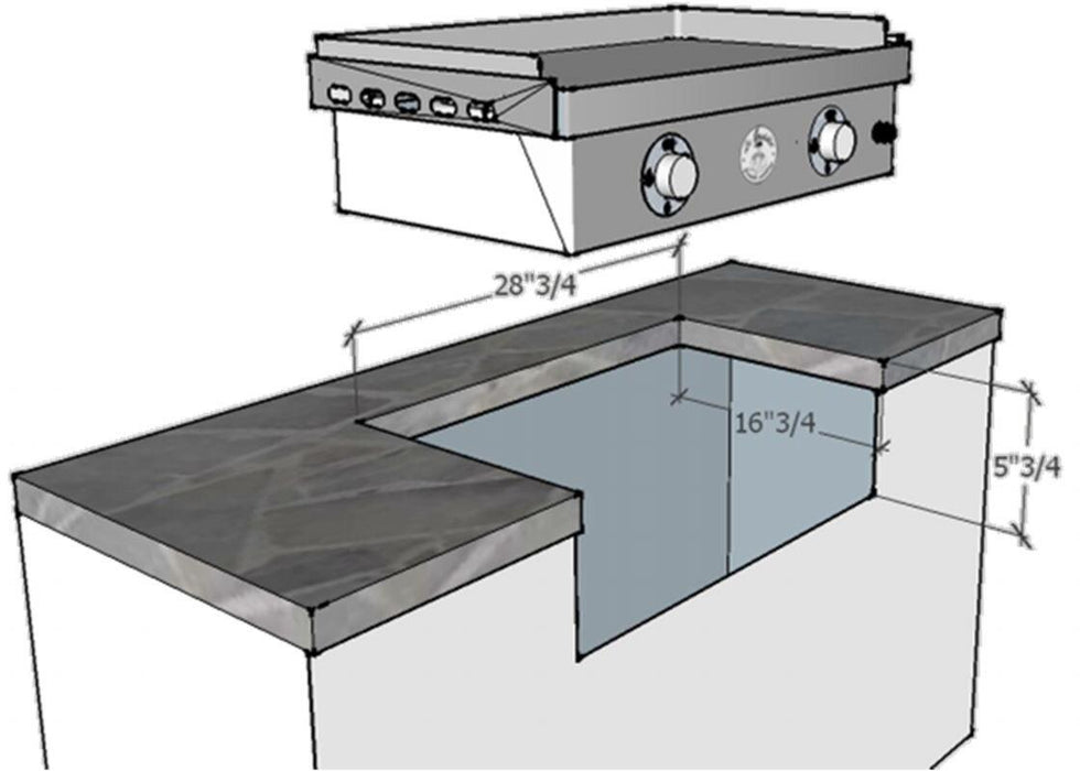 Le Griddle 30" 2 Burner Stainless Electric Griddle - GEE75 - Le Griddle - Ambient Home