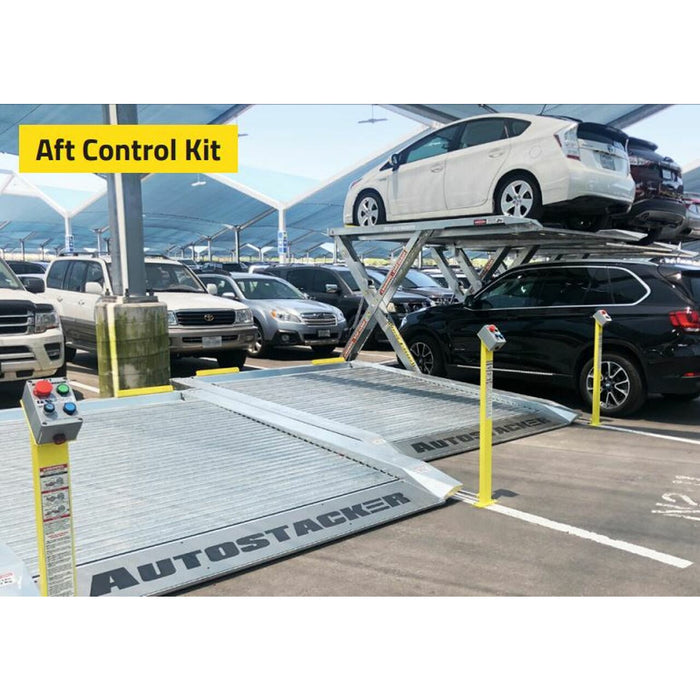 Autostacker A6W-OPT3-G 6,000 Lbs Aft Control Kit, WIDE Parking Lift (Galvanized) - Autostacker - Ambient Home