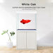 Aqua Dream 100 Gallon Tempered Glass Aquarium White Oak [AD-1060-WO] - Aquadream - Ambient Home