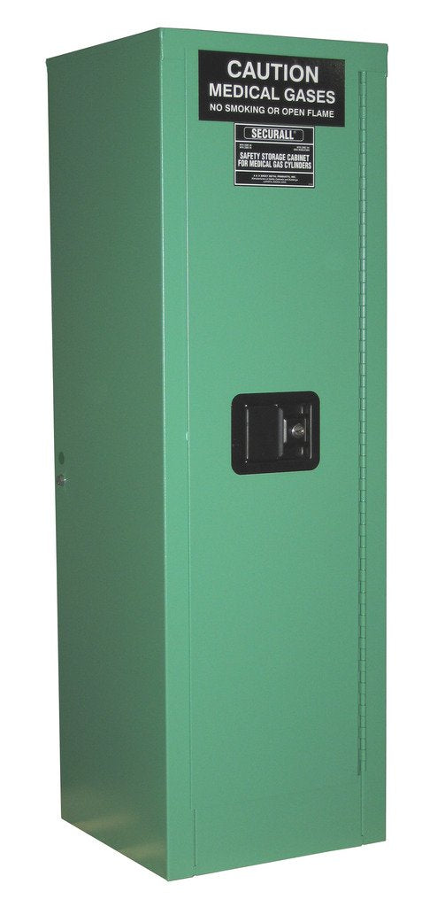 Securall  MG104P MedGas Partial Gas Cylinder Storage Cabinet - Securall - Ambient Home