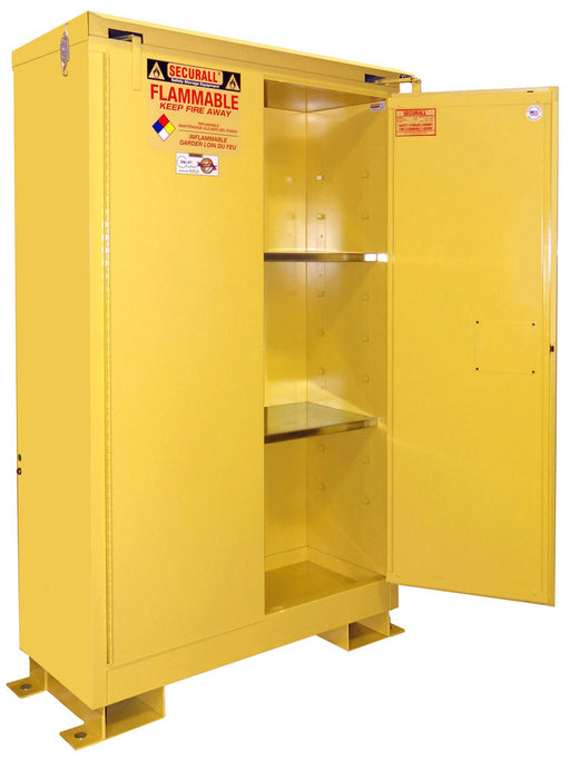Securall  A360WP1 - Weatherproof Flammable Storage Cabinet - 60 Gal. Self-Close, Self-Latch Safe-T-Door - Securall - Ambient Home