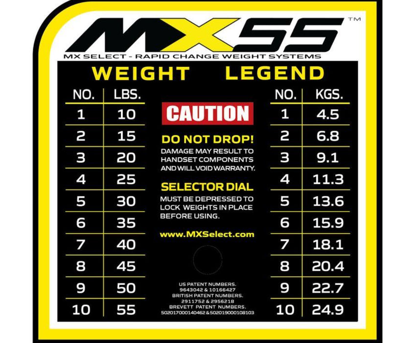 MX Select Adjustable Dumbbells and Adjustable Barbell & EZ Curl Package - MX Select - Ambient Home