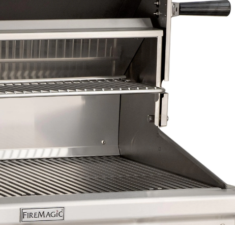 Fire Magic Choice Multi-User Accessible CMA430S 24-Inch Natural/Propane Gas Grill With Analog Thermometer On In-Ground Post - CMA430S-RT1N-G6/CMA430S-RT1P-G6 - Fire Magic - Ambient Home