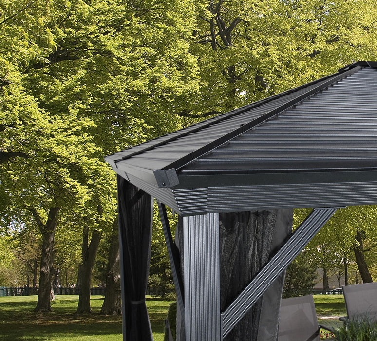 Sojag™ VENTURA II #93D Gazebo Steel Roof - Sojag Gazebo - Ambient Home