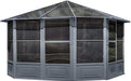 Gazebo Penguin Florence Solarium 4-Season Sunroom Kit / Patio Gazebo with Polycarbonate Roof - Gazebo Penguin - Ambient Home