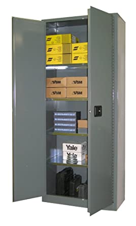 Securall  SS184 - Industrial Storage Cabinet - 31 Cubic Feet Capacity - Securall - Ambient Home