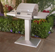 Fire Magic E250s 1800 Watt Electric Grill On Patio Post - E251s-1Z1E-P6 - Fire Magic - Ambient Home