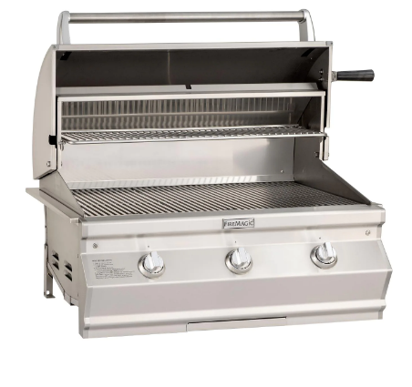 Fire Magic Choice Multi-User Accessible CMA650I 36-Inch Built-In Natural/Propane Gas Grill With Analog Thermometer - CMA650I-RT1N/CMA650I-RT1P - Fire Magic - Ambient Home