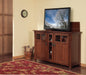 TV Lift Cabinet for 60" Flatscreen TVs - Bungalow by Touchstone, Chestnut 70062 - Touchstone - Ambient Home
