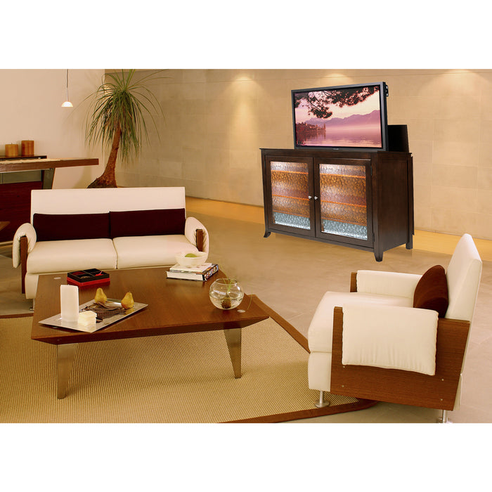 TV Lift Cabinet for 60" Flatscreen TVs - Carmel by Touchstone, Espresso 70065 - Touchstone - Ambient Home