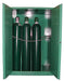 Securall  MG106HFL - MedGas Full Fire Lined Oxygen Gas Cylinder Storage Cabinet - Stores 9-12 H Cylinders - Securall - Ambient Home
