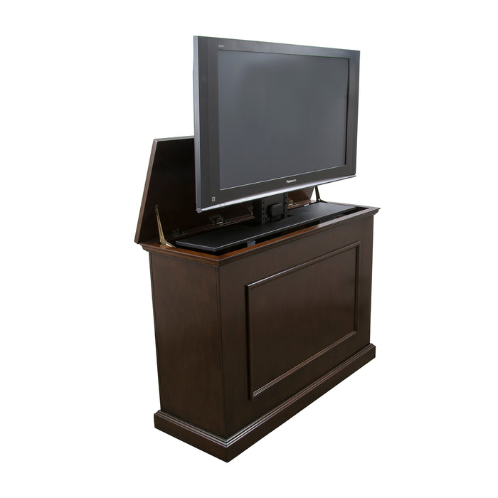 TV Lift Cabinet for 50" Flatscreen TVs - Elevate by Touchstone, Espresso 72008 - Touchstone - Ambient Home