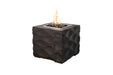 American Fyre Designs 726-CB-11-M2PC 22 3/4 Inch Voro Cube Firetable, Cafe Blanco, Propane Gas - Ambient Home - Ambient Home