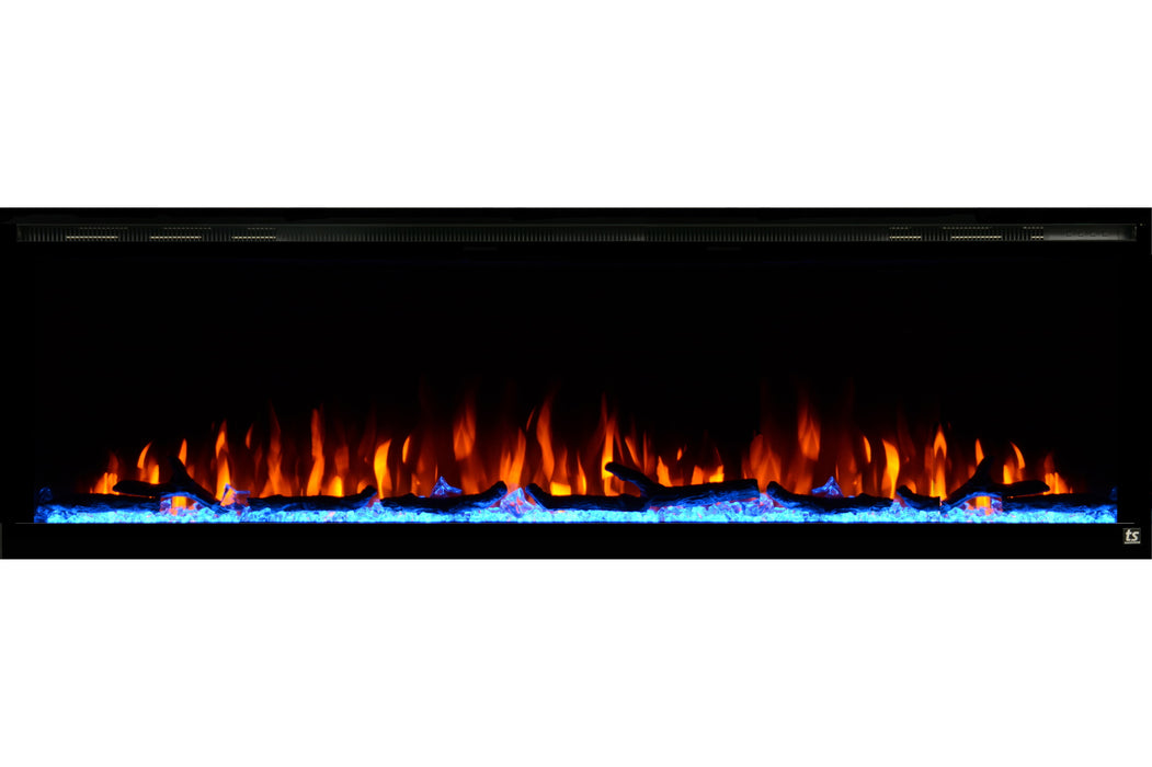 Touchstone Sideline Elite 72" - Recessed Electric Fireplace 80038 - Touchstone Fireplaces - Ambient Home