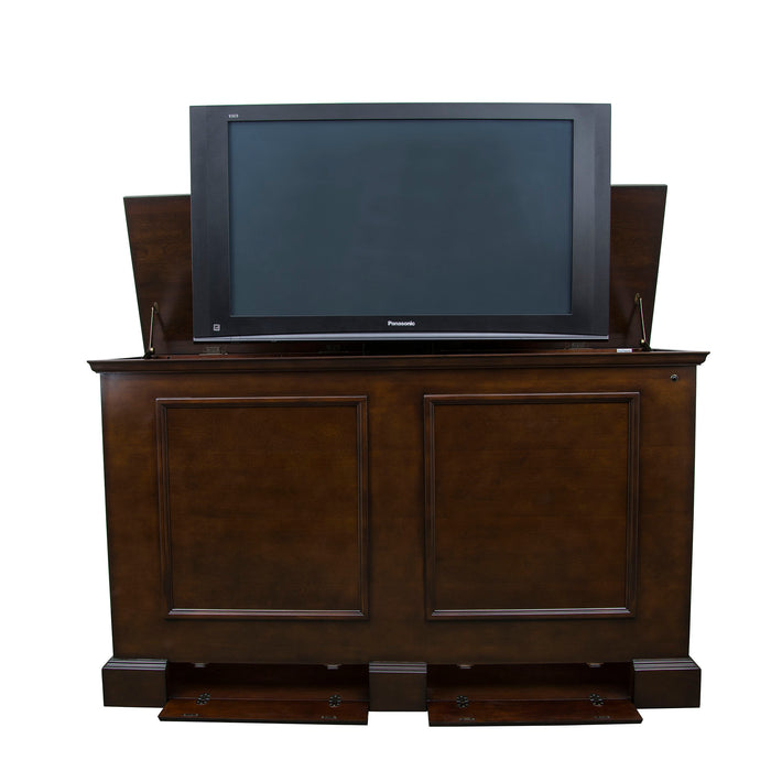 TV Lift Cabinet for 65" Flatscreen TVs - Grand Elevate by Touchstone, Espresso 74008 - Touchstone - Ambient Home