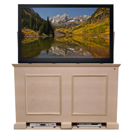 TV Lift Cabinet for 65" Flatscreen TVs - Grand Elevate by Touchstone, Unfinished Birch 74009 - Touchstone - Ambient Home