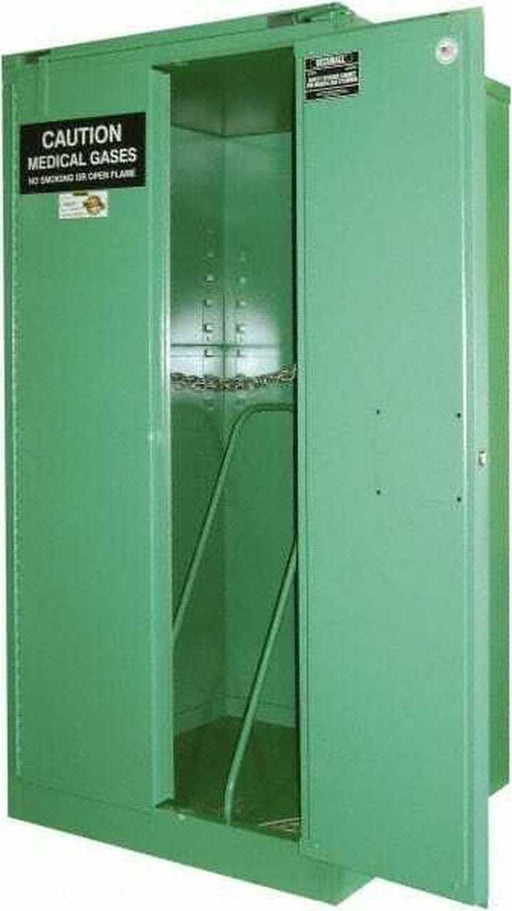 Securall MG306HP Medical Gas Cylinder Storage Self-Latch Standard Door, Partially Full Cylinders - Securall - Ambient Home