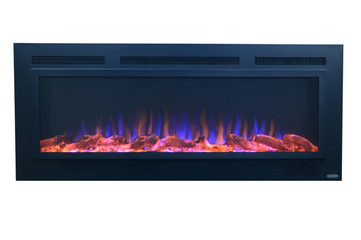 Touchstone Sideline 50" Steel - Recessed Electric Fireplace 80013 - Touchstone Fireplaces - Ambient Home