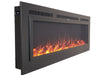 Touchstone Sideline 50" Steel - Recessed Electric Fireplace 80013 - Touchstone Fireplaces - Ambient Home